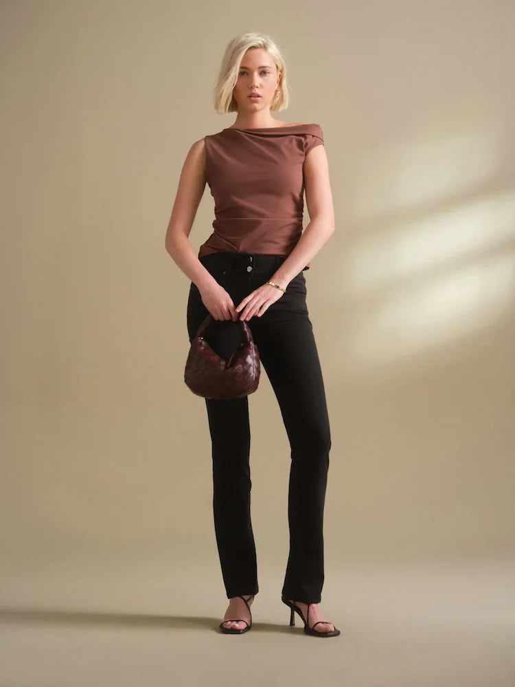 Black Lift Slim and Shape Bootcut Jeans