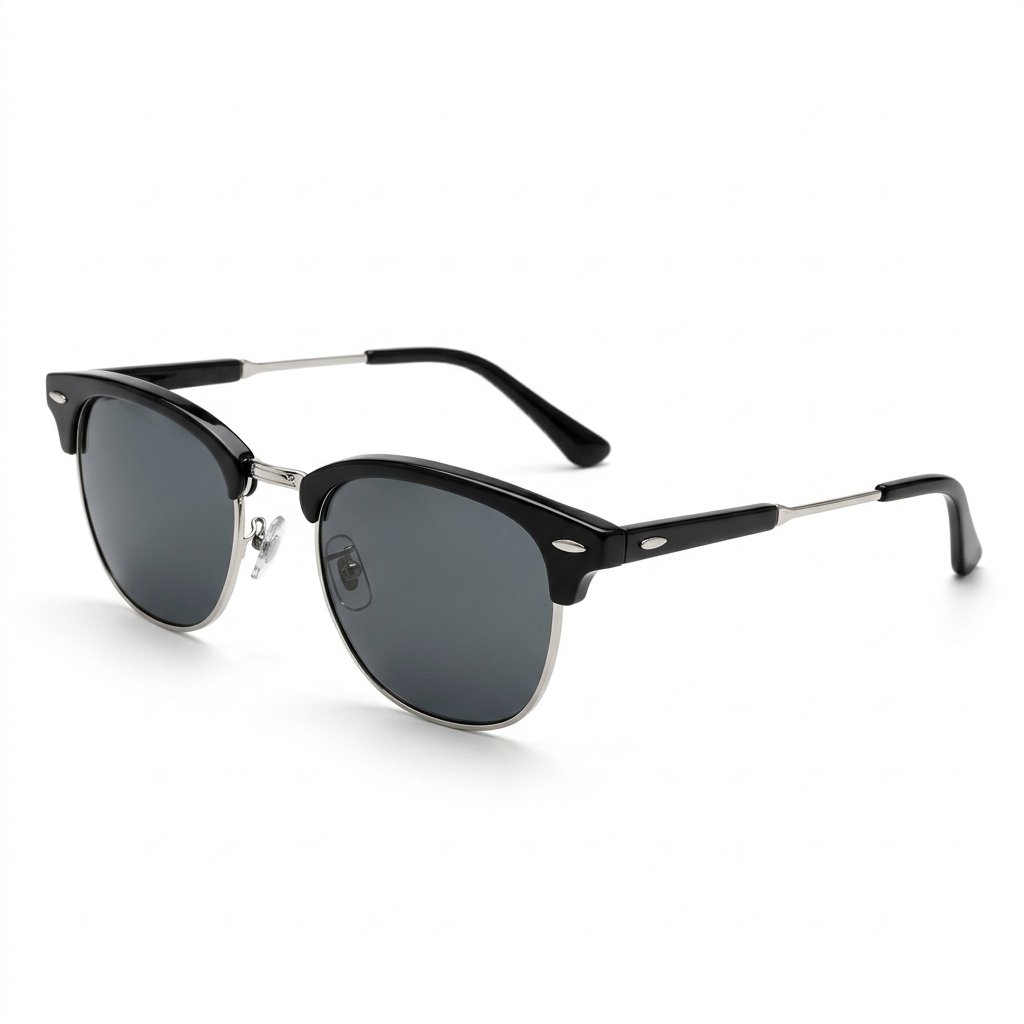 Black & Silver Clubmaster - Image 3