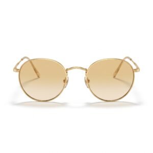Gold-Rimmed Round