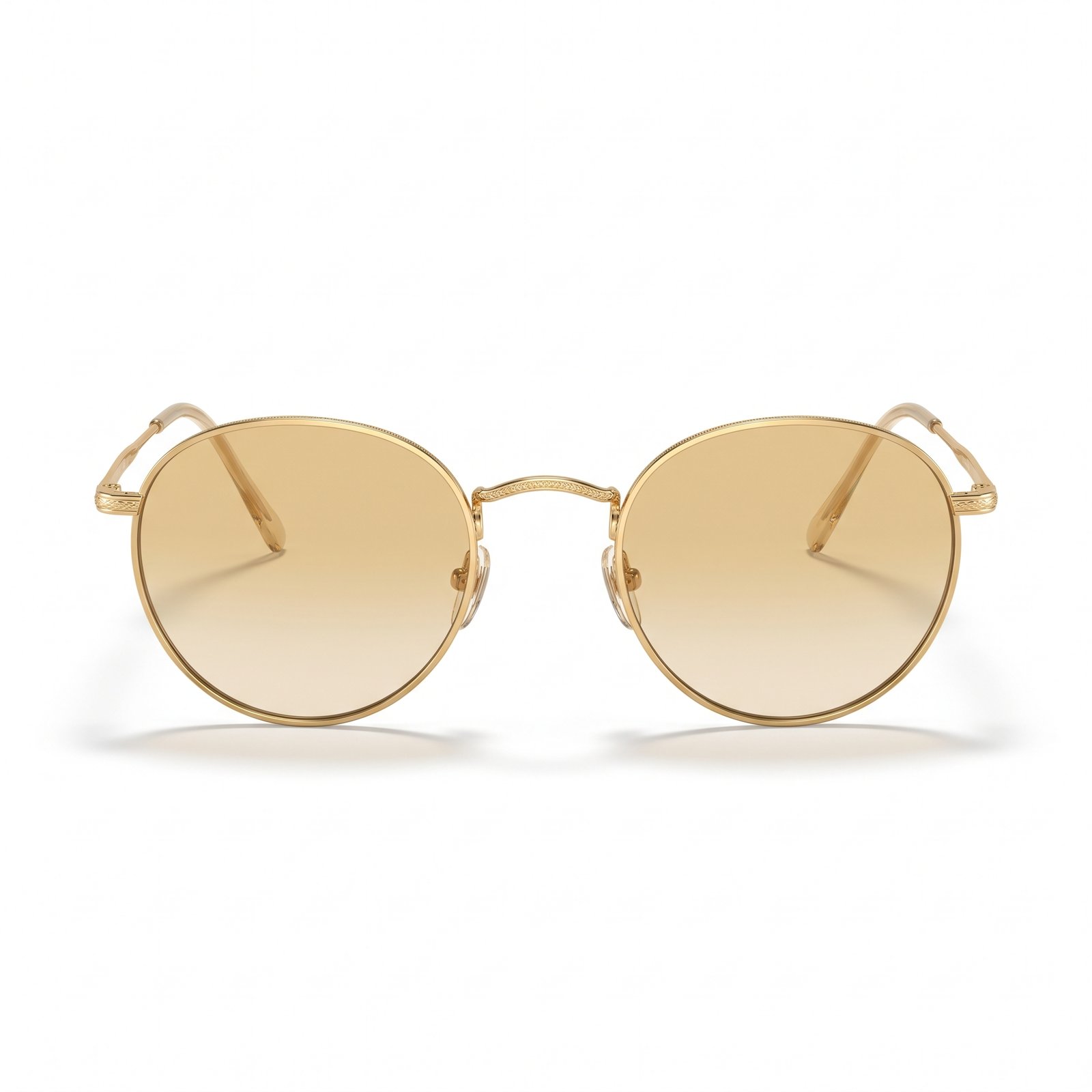 Gold-Rimmed Round
