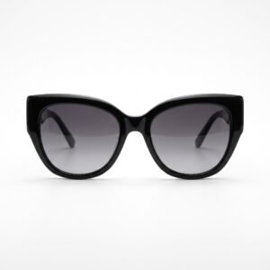 Oversized Black Cat-Eye